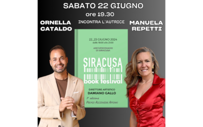 Sabato 22 Giugno 2024 Siracusa “book festival”