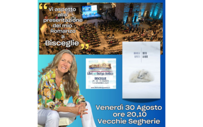 Venerdì 30 Agosto Bisceglie ore 20,10 presso Vecchie Segherie